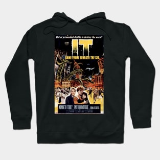 Classic Sci-Fi Movie Poster - It Came From Beneath The Sea Hoodie